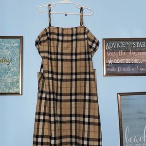 This dress is very fashionable. It is very in style and very comfortable!